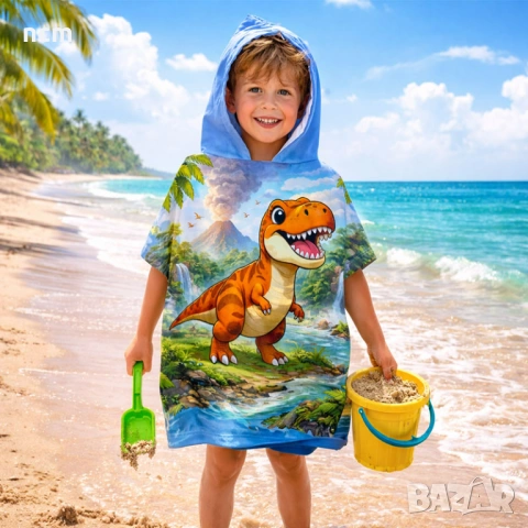 Детско плажно пончо - много нови модели, снимка 2 - Други - 54332852