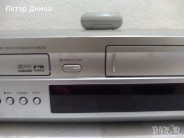 SAMSUNG DVD-CM250.Amplifier built -in dvd player&vhs , снимка 5 - Плейъри, домашно кино, прожектори - 54819893