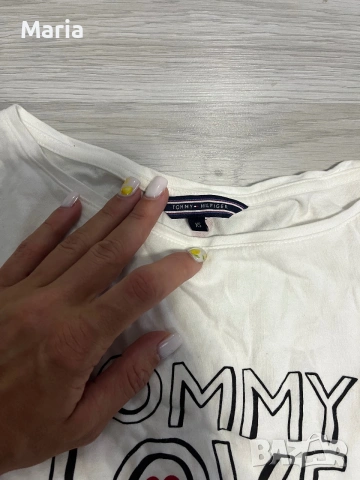 Оригинална детска блуза Tommy Hilfiger XS, снимка 4 - Детски Блузи и туники - 55127023