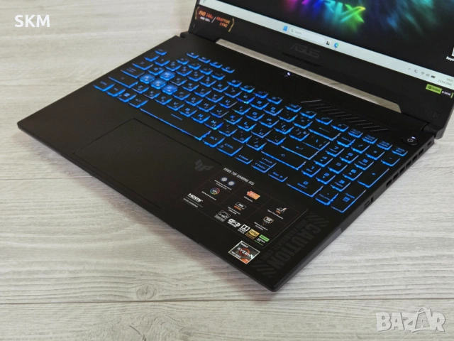 ГАРАНЦИЯ Ryzen 7| RTX 4060 |512GB SSD|IPS 144Hz|16RAM лаптоп asus tuf laptop gaming гейминг, снимка 4 - Лаптопи за игри - 54265002