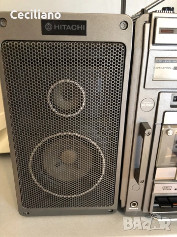Hitachi TRK-9140E -Голям Радиокасетофон, снимка 3 - Радиокасетофони, транзистори - 55563884