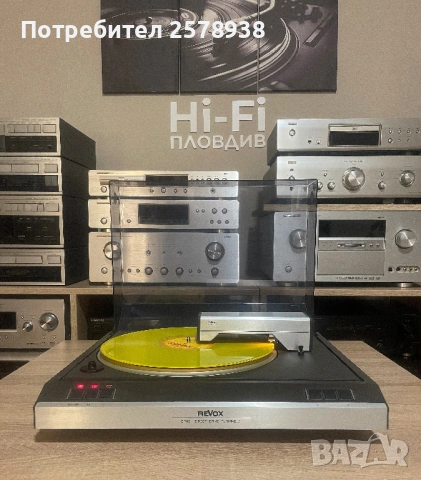 REVOX  B795  DIRECT DRIVE  TURNTABLE В ТОП СЪСТОЯНИЕ !, снимка 8 - Грамофони - 54449664