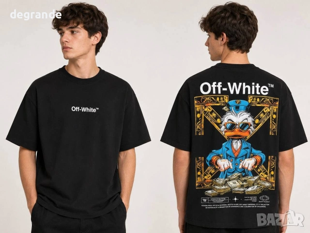 ♣️Мъжка тениска 💫Off White💫 3 модела 👇👇👇