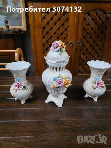 Комплект вази Bassano , снимка 2 - Вази - 54334617