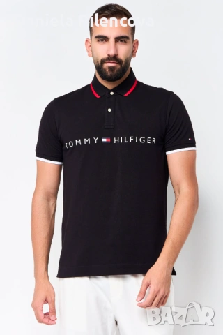 Мъжка поло тениска Tommy Hilfinger XXL, снимка 3 - Тениски - 54604238