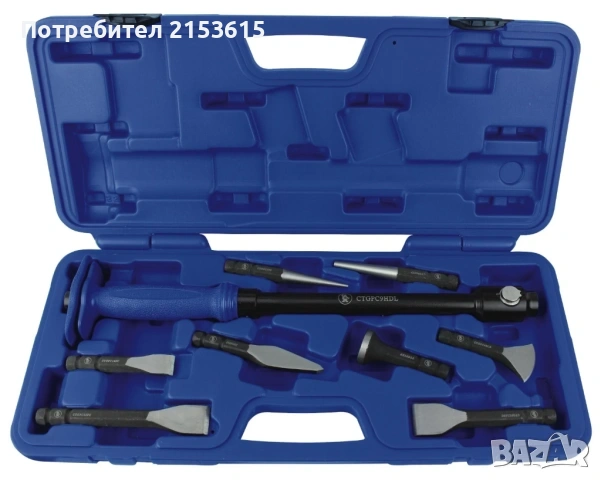 Cornwell Tools 9части качествени длета Punch and Chisel Set