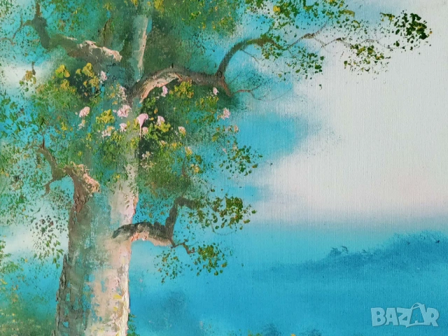 Голяма картина, пейзаж, снимка 5 - Картини - 54299814