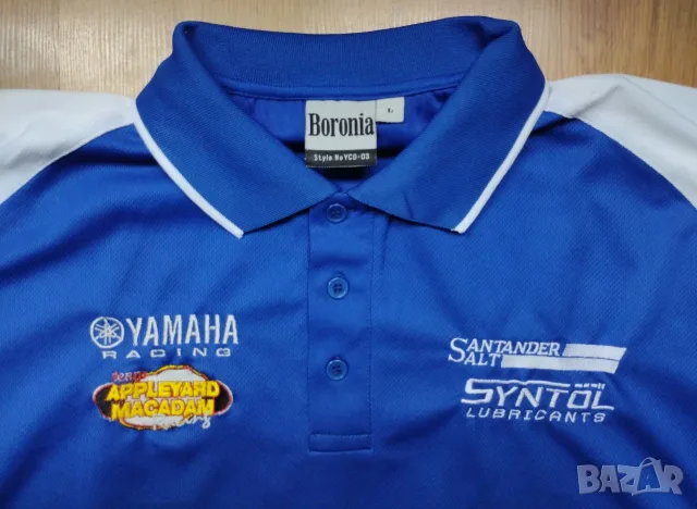 Yamaha Racing - мъжка поло блуза Ямаха, снимка 3 - Тениски - 55605274