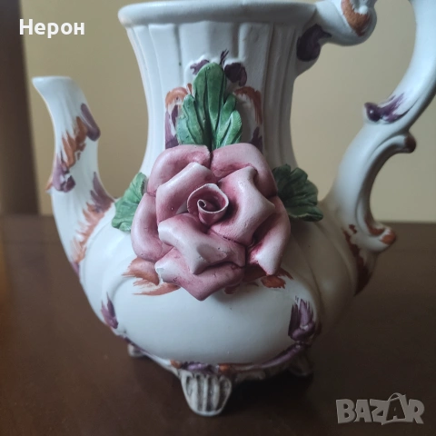 Порцеланова фруктиера, снимка 5 - Антикварни и старинни предмети - 40957282