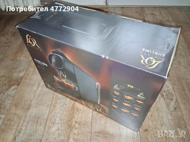 Кафемашина Philips L’Or Barista Sublime Compact Piano Noir 