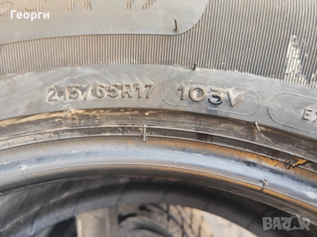 2бр.летни гуми 215/65/17 Michelin, снимка 5 - Гуми и джанти - 54026082