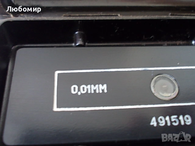 Обект микрометър 0.01 мм микроскоп ЛОМО СССР, снимка 5 - Медицинска апаратура - 54320334