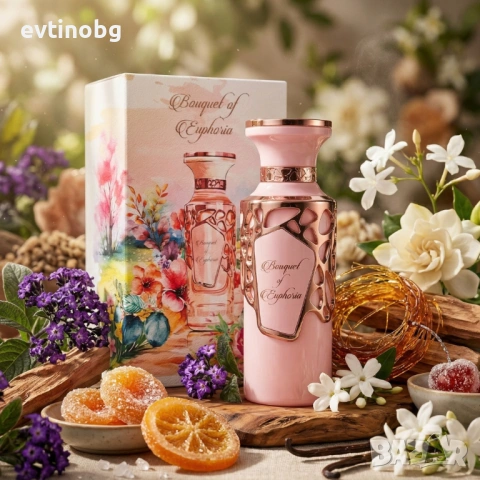 Дамски парфюм Fragrance World Bouquet Of Euphoria - Разцъфнете с нежност и гурме сладост, 100 мл