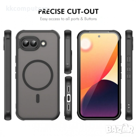 Магнитен Калъф за Google Pixel 10a ENKAY HAT PRINCE с 9H Протектор – 4 цвята, снимка 8 - Калъфи, кейсове - 54675987