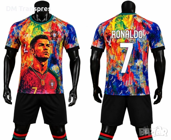 New Екип с Чорапи Rоnaldo Португалия Комплект Роналдо Португалия 2026 