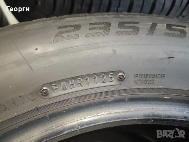 2бр. всесезонни гуми 235/55/18 Falken, снимка 3 - Гуми и джанти - 54404147