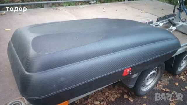 Автобокс Art Plast 130×65×38см 300литра Черен карбон