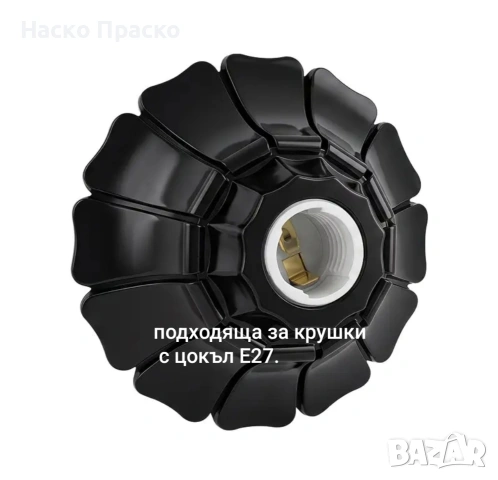 Таванен вентилатор 40W + безплатна фасунка , снимка 4 - Вентилатори - 51027143