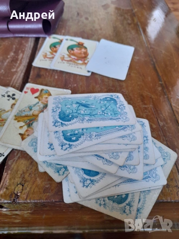 Стари карти за игра Pasiansowie, снимка 6 - Карти за игра - 55266013