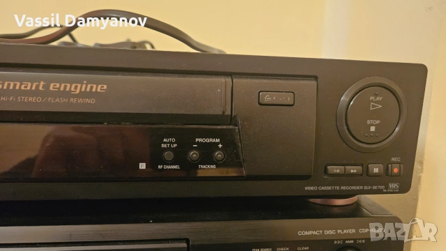 SONY SLV-SE700 VIDEO и SONY CDP-XE220 CD PLAYER, снимка 3 - Аудиосистеми - 54661639