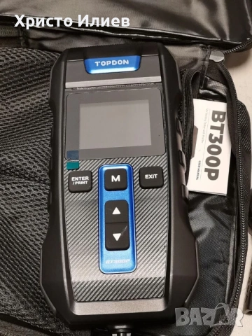 TOPDON BT300P професионален тестер за акумулатори 12V с принтер , снимка 6 - Аксесоари и консумативи - 54405959