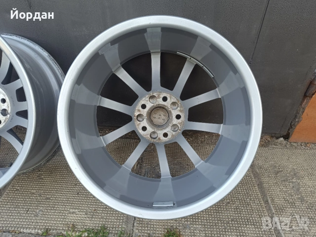 ОРИГИНАЛНИ джанти 17 ' цола 5x112 AUDI / АУДИ А4 А6 VW SKODA ET36, снимка 16 - Гуми и джанти - 54485957