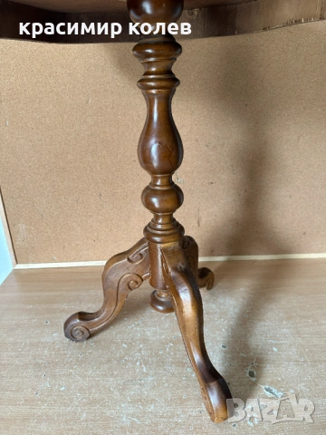 немска помощна масичка, снимка 3 - Антикварни и старинни предмети - 54328716