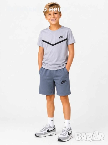 Nike Детски Къс Летен Комплект Найк - Различни Цветове Kод B478, снимка 2 - Детски комплекти - 55083471