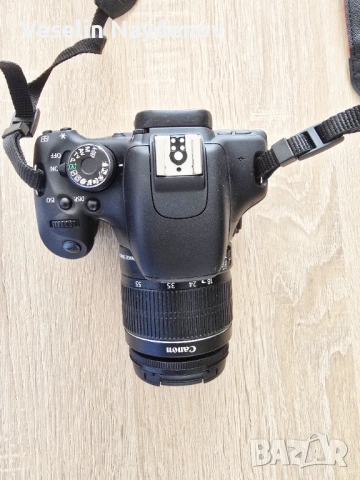 Като НОВ! Canon EOS 600D + Обектив 18-55mm IS II – Пълен комплект, снимка 5 - Фотоапарати - 54243458