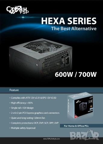 Компютърно захранване Fortron Hexa+ 400W, снимка 5 - Захранвания и кутии - 55167364