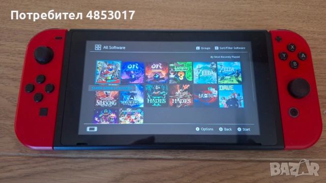 Nintendo Switch, V1 непачнат, с emunand мод, снимка 6 - Nintendo конзоли - 54856143