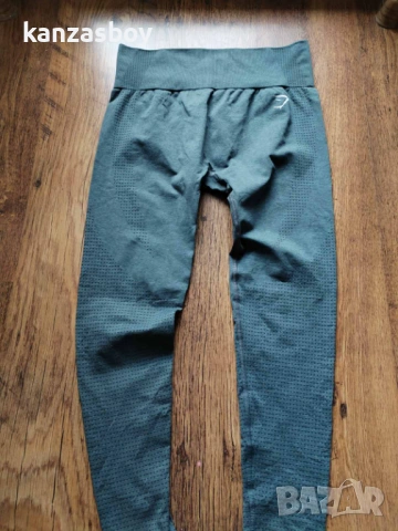 Gymshark Vital Seamless 2.0 Leggings - Strong Grey - дамски фитнес клин L КАТО НОВ , снимка 4 - Клинове - 54156289