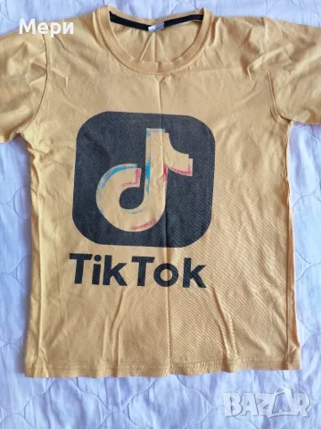 Тениска jurassic world и tik tok + потниче, снимка 4 - Детски тениски и потници - 55629681