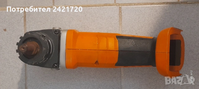Акумулаторен ъглошлайф AEG , снимка 3 - Ъглошлайфи - 54430519