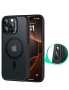 Кейс ESR Cyber HaloLock Tough за iPhone 16 Pro, MagSafe, със стойка, Черен #49, снимка 1