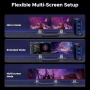 Нов UGREEN DisplayPort кабел 16K 80Gbps 90 L-образен конектор FreeSync G-Sync HDR за гейминг монитор, снимка 10