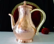 Медна кана,чайник,чиста червена мед 1.5 л.,800 гр. , снимка 3