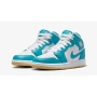 Nike Air Jordan 1 Mid Aquatone GS 37.5, снимка 1