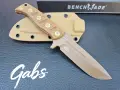 Нож Benchmade Fixed Adamas 375FE-1,Sibert Design,CPM CruWear ,фултанг, снимка 2