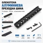 Стойка пикатини за ловна пушка лястовича опашка карабина оптика мерник, снимка 1