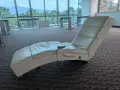 Релаксиращ масажен шезлонг с отопление, снимка 1