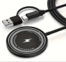 Магнитно безжично зарядно Magsafe,безжична станция 2цвята, снимка 2