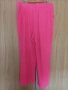 Макси неоново розов панталон с джобове и широки крачоли , снимка 4