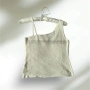 knitted one-shoulder tank top , снимка 2