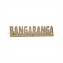Дървен надпис табелка “BANGARANGA”, снимка 1