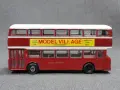 1/76 СТАРА РЕТРО МЕТАЛНА КОЛИЧКА АВТОБУС LEYLAND ATLANTEAN BUS, снимка 2