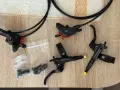 Спирачки Shimano Deore BR-M6100, Center Lock дискове 180 mm, снимка 2
