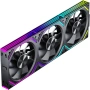 Нов Комплект 3бр. RGB вентилатори Jungle Leopard Interstellar-V2RS – Daisy Chain & PWM , снимка 1