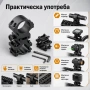 Универсална стойка за аксесоари за въздушна ловна пушка фенер оптика прицел повдигащ адаптер, снимка 4