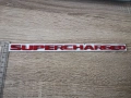 червен надпис Supercharged, снимка 3